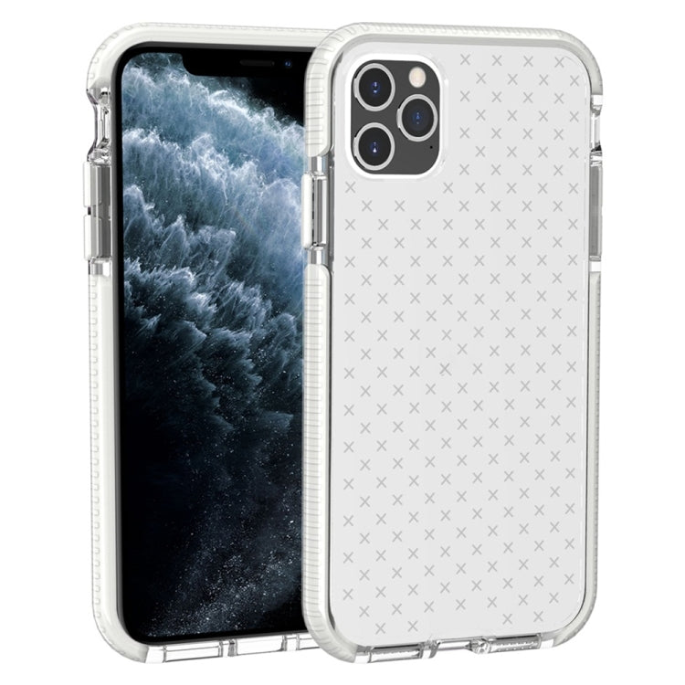 Grid Pattern Shockproof Transparent TPU Protective Case, For iPhone 11 Pro, For iPhone 11, For iPhone 11 Pro Max