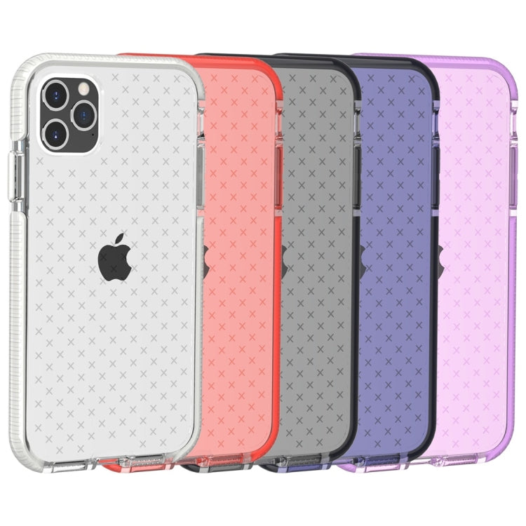 Grid Pattern Shockproof Transparent TPU Protective Case, For iPhone 11 Pro, For iPhone 11, For iPhone 11 Pro Max