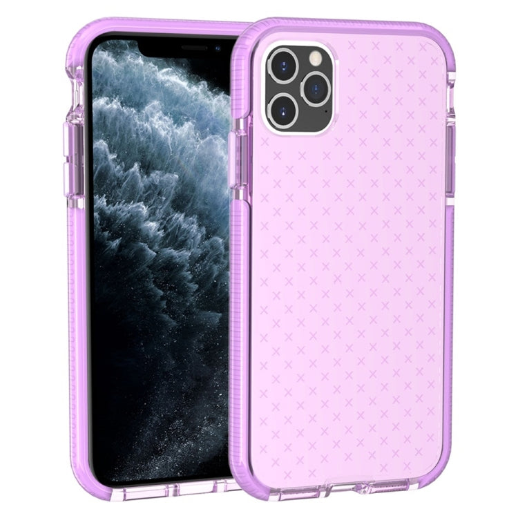 Grid Pattern Shockproof Transparent TPU Protective Case, For iPhone 11 Pro, For iPhone 11, For iPhone 11 Pro Max