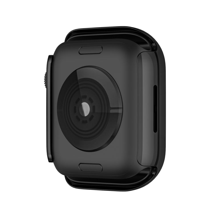 Electroplating PC Double Rows Diamond Protective Case For Apple Watch Series, 7 41mm, 7 45mm