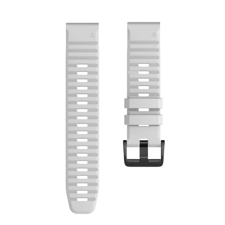 For Garmin Fenix 6X 26mm Silicone Smart Watch Replacement Strap Wristband