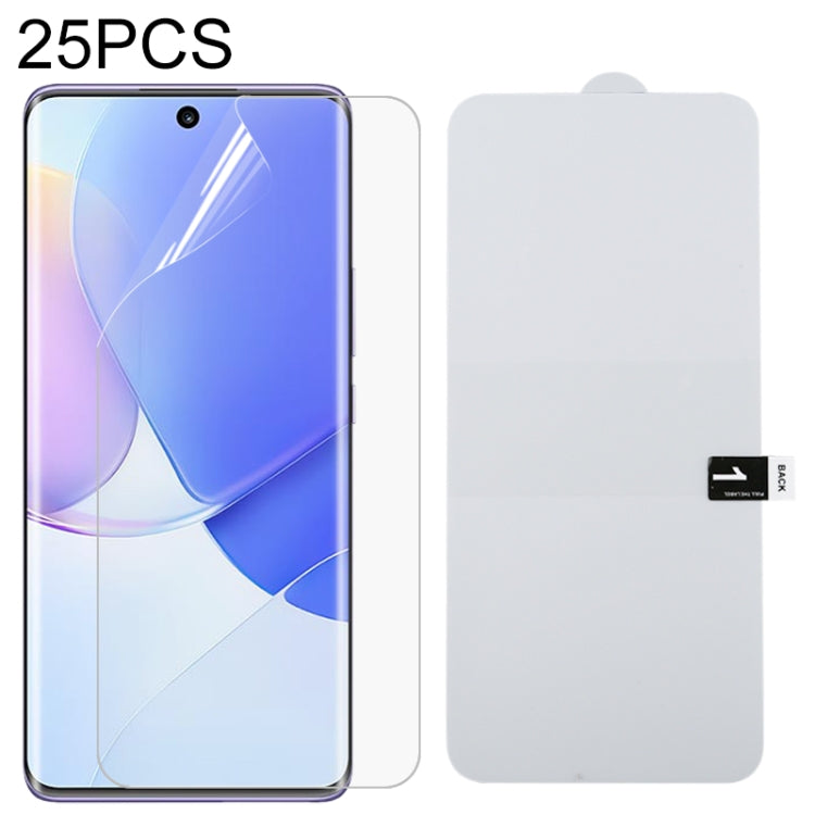 25 PCS Full Screen Protector Explosion-proof Hydrogel Film, For Motorola G Pure (25 PCS), For Nokia C20 Plus (25 PCS), For Motorola Moto E20 (25 PCS), For vivo Y33s / Y76s / T1x / Y76 5G (25 PCS), For vivo Y21 (25 PCS), For OPPO Realme GT Neo2 (25 PCS)...