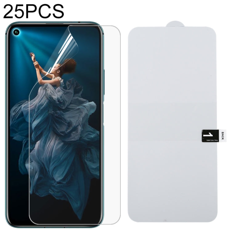 25 PCS Full Screen Protector Explosion-proof Hydrogel Film, For Motorola G Pure (25 PCS), For Nokia C20 Plus (25 PCS), For Motorola Moto E20 (25 PCS), For vivo Y33s / Y76s / T1x / Y76 5G (25 PCS), For vivo Y21 (25 PCS), For OPPO Realme GT Neo2 (25 PCS)...