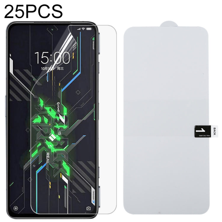 25 PCS Full Screen Protector Explosion-proof Hydrogel Film