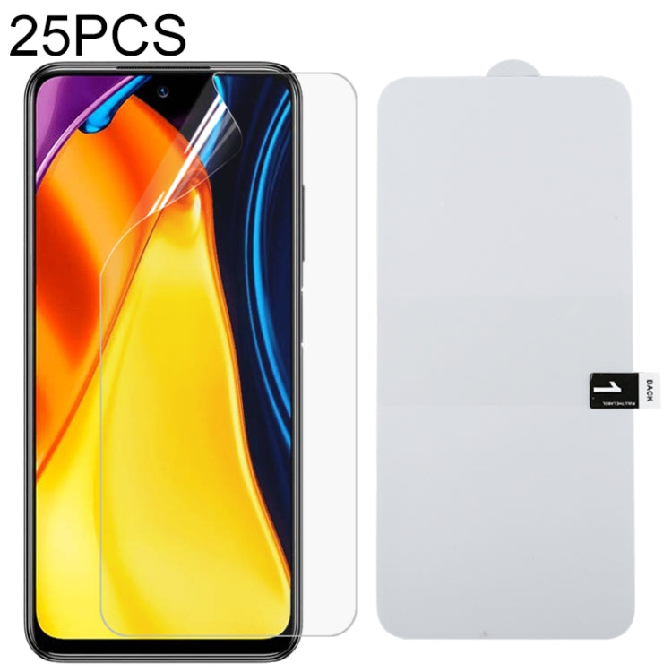 25 PCS Full Screen Protector Explosion-proof Hydrogel Film, For Motorola G Pure (25 PCS), For Nokia C20 Plus (25 PCS), For Motorola Moto E20 (25 PCS), For vivo Y33s / Y76s / T1x / Y76 5G (25 PCS), For vivo Y21 (25 PCS)                                  ...