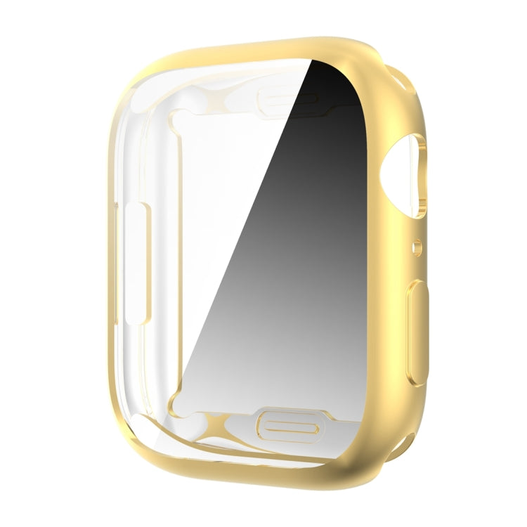 Shockproof TPU All-inclusive Electroplate Protective Case, For Apple Watch Series 8 / 7 41mm, For Apple Watch Series 8 / 7 45mm