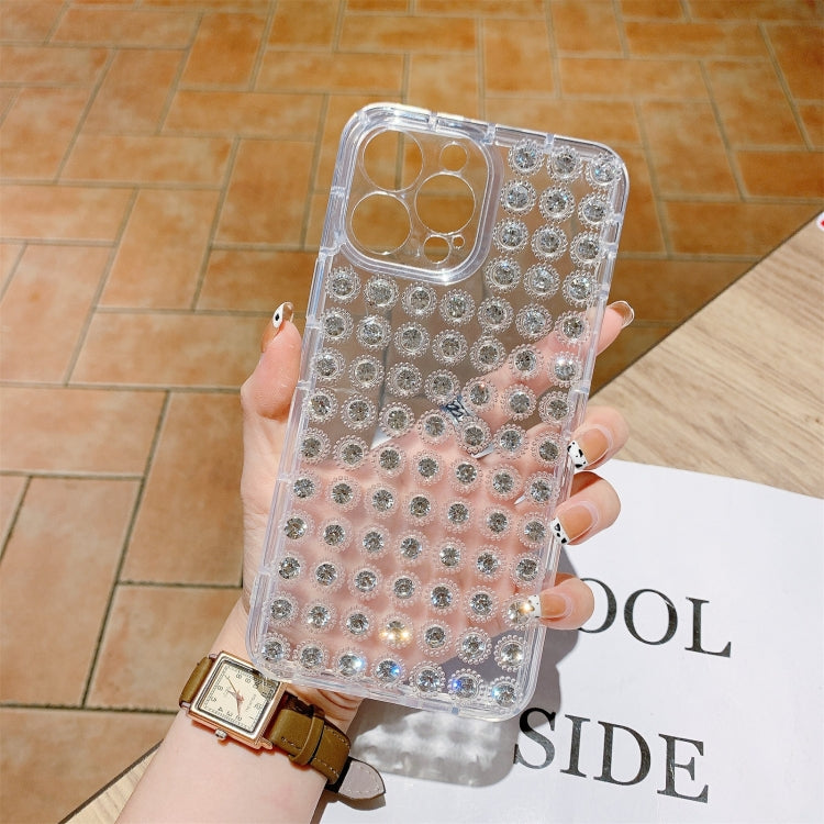 Transparent Diamond TPU Shockproof Phone Case, For iPhone 13 Pro, For iPhone 12, For iPhone 12 Pro, For iPhone 12 Pro Max, For iPhone 11 Pro
