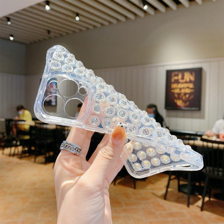 Transparent Diamond TPU Shockproof Phone Case, For iPhone 13 Pro, For iPhone 12, For iPhone 12 Pro, For iPhone 12 Pro Max, For iPhone 11 Pro