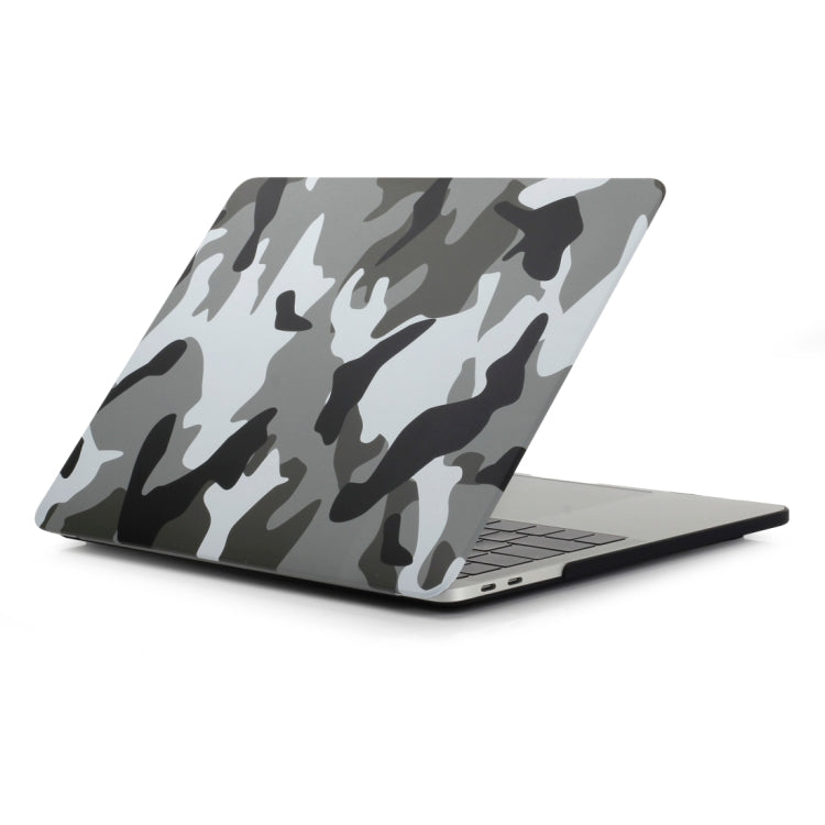 Coque de protection pour MacBook Pro 16 pouces A2141, motif camouflage, avec décalcomanies à l'eau