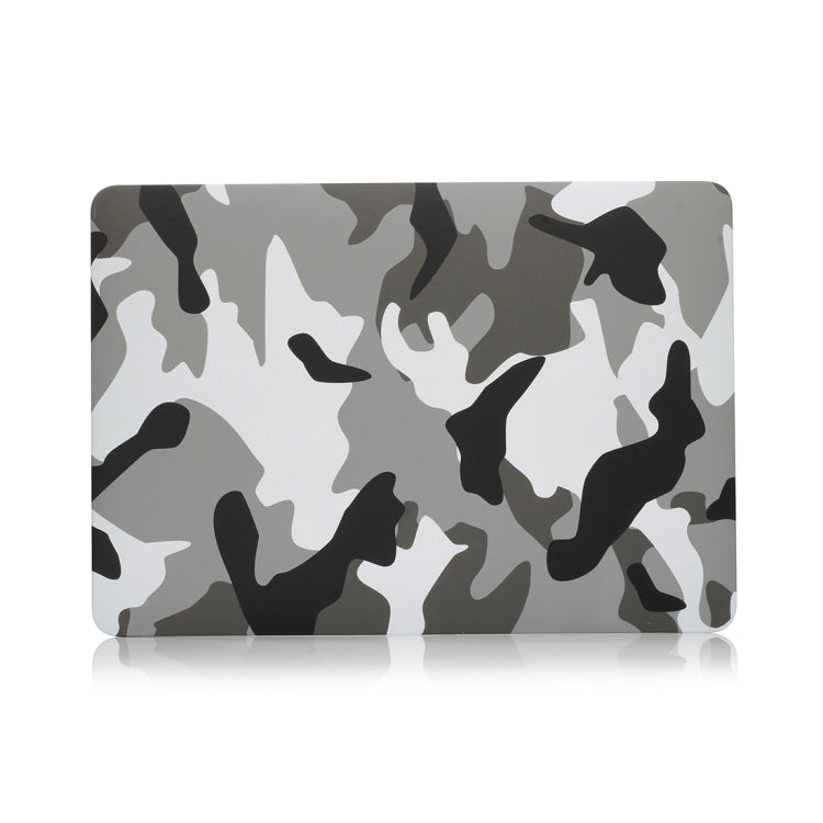 Coque de protection pour MacBook Pro 16 pouces A2141, motif camouflage, avec décalcomanies à l'eau