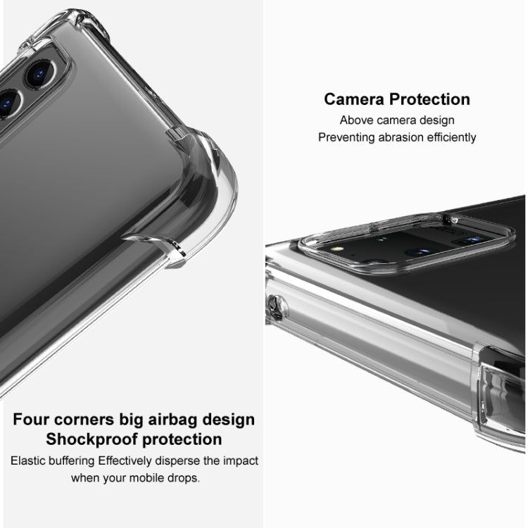 IMAK All-inclusive Shockproof Airbag TPU Phone Case with Screen Protector, For iPhone 13, For iPhone 13 mini, For iPhone 13 Pro, For iPhone 13 Pro Max