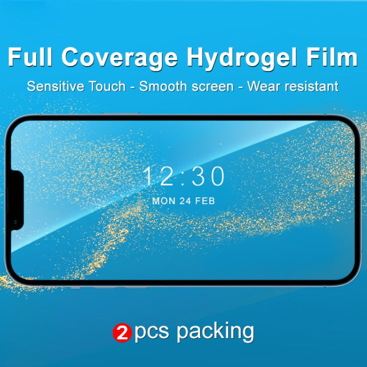 2 PCS IMAK Curved Full Screen Hydrogel Film Front Protector