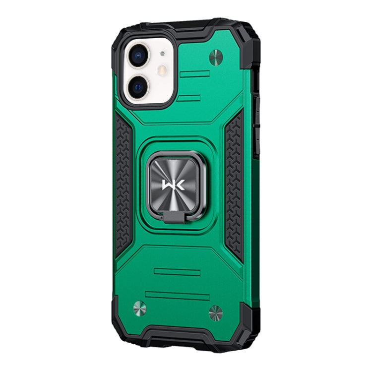WK WTP-012 Military Series Shockproof PC + TPU + Metal Phone Case with Ring Holder