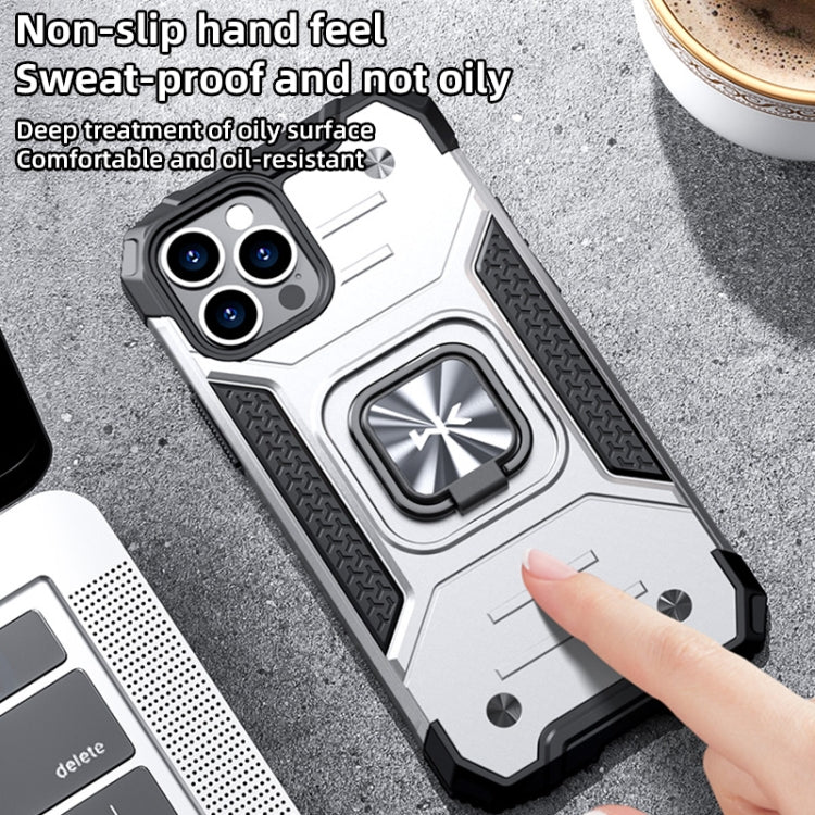 WK WTP-012 Military Series Shockproof PC + TPU + Metal Phone Case with Ring Holder