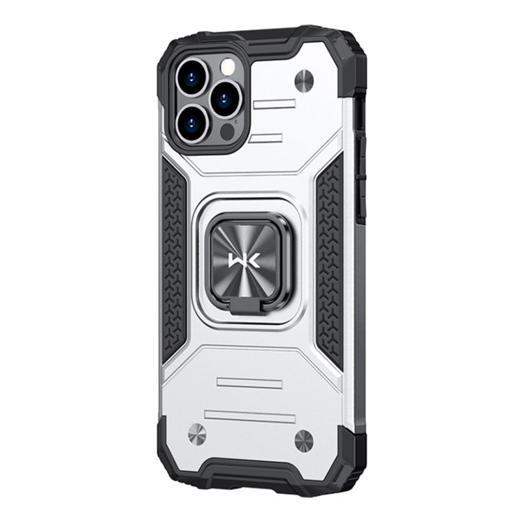 WK WTP-012 Military Series Shockproof PC + TPU + Metal Phone Case with Ring Holder