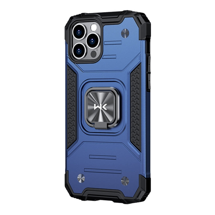 WK WTP-012 Military Series Shockproof PC + TPU + Metal Phone Case with Ring Holder