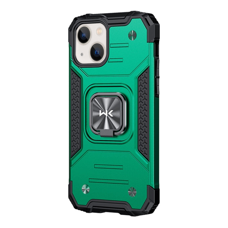 WK WTP-012 Military Series Shockproof PC + TPU + Metal Phone Case with Ring Holder