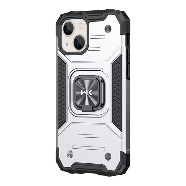WK WTP-012 Military Series Shockproof PC + TPU + Metal Phone Case with Ring Holder
