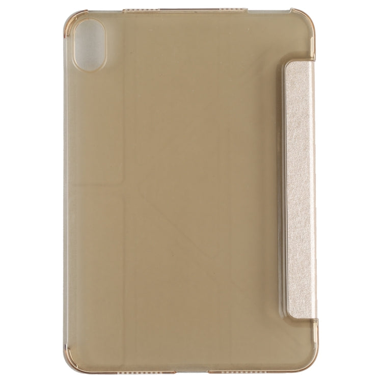 Silk Texture Horizontal Deformation Flip Tablet Leather Case with Holder, For iPad mini 2024 / mini 6