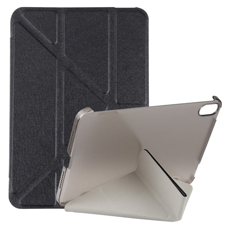 Silk Texture Horizontal Deformation Flip Tablet Leather Case with Holder, For iPad mini 2024 / mini 6
