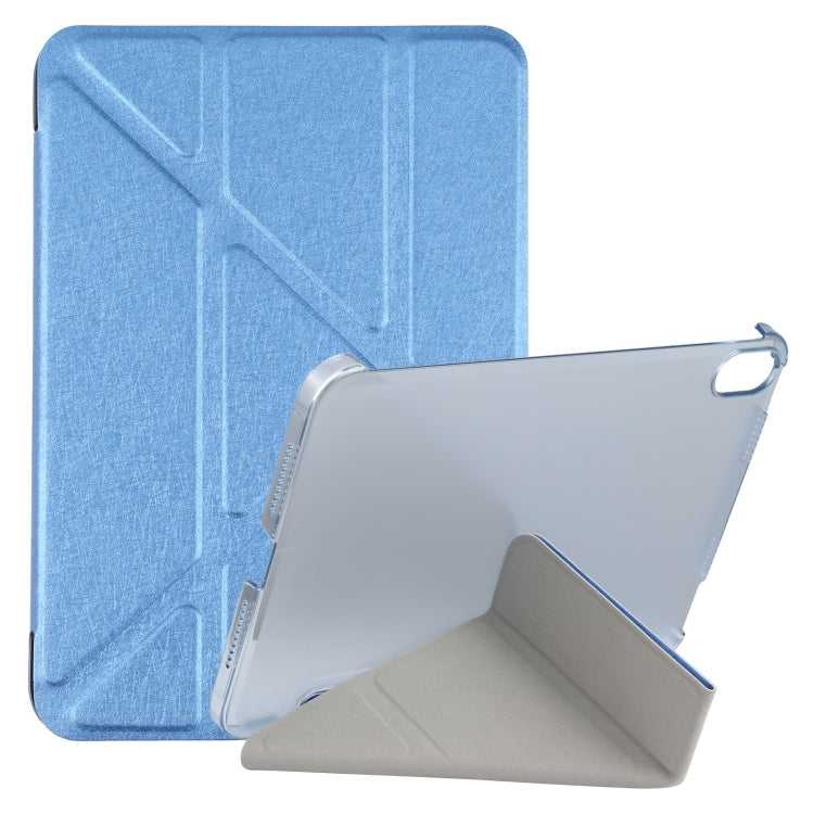 Silk Texture Horizontal Deformation Flip Tablet Leather Case with Holder, For iPad mini 2024 / mini 6