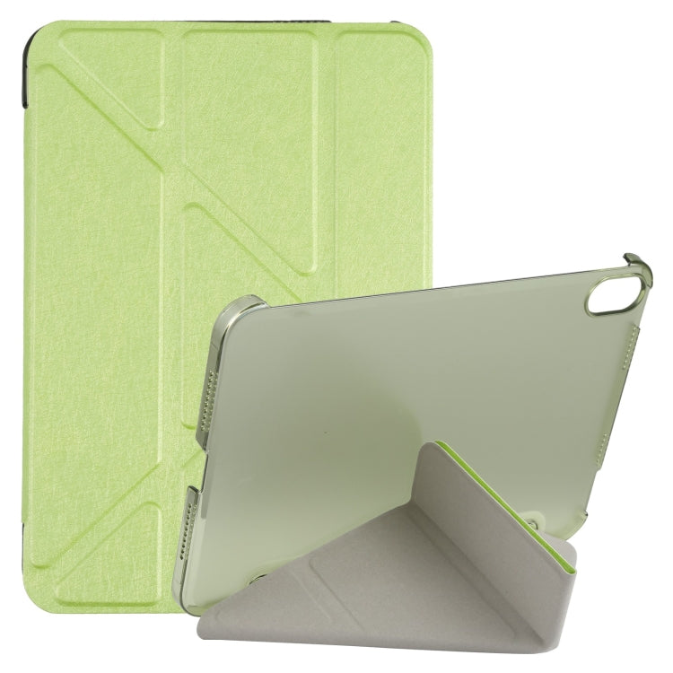 Silk Texture Horizontal Deformation Flip Tablet Leather Case with Holder, For iPad mini 2024 / mini 6