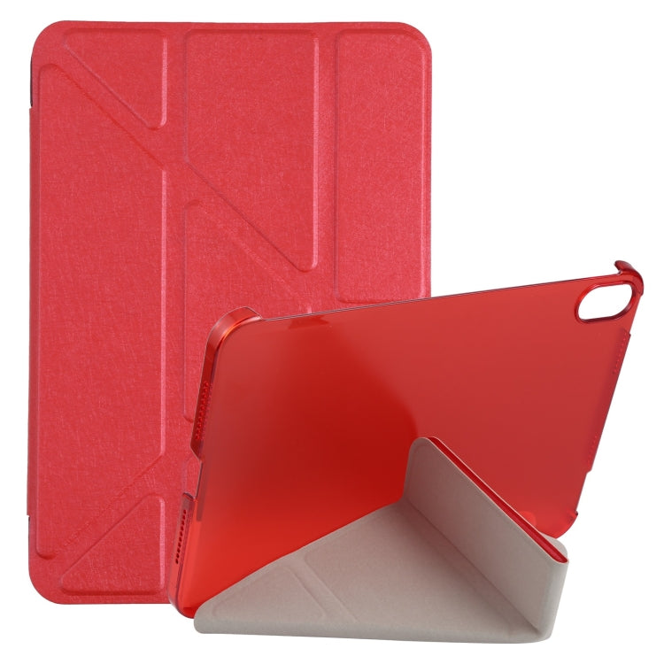 Silk Texture Horizontal Deformation Flip Tablet Leather Case with Holder, For iPad mini 2024 / mini 6