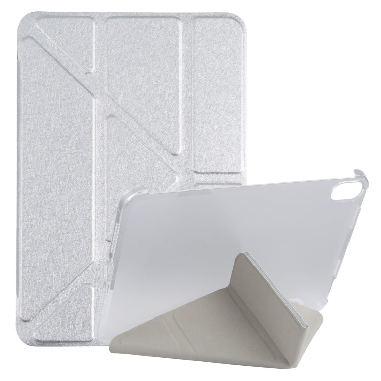 Silk Texture Horizontal Deformation Flip Tablet Leather Case with Holder, For iPad mini 2024 / mini 6