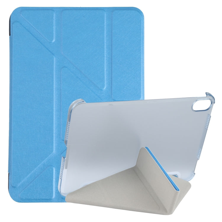 Silk Texture Horizontal Deformation Flip Tablet Leather Case with Holder, For iPad mini 2024 / mini 6