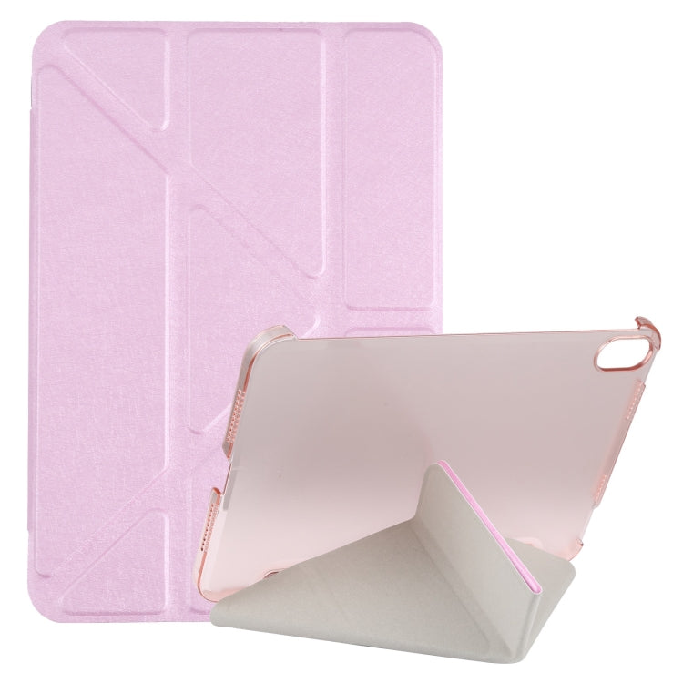 Silk Texture Horizontal Deformation Flip Tablet Leather Case with Holder, For iPad mini 2024 / mini 6