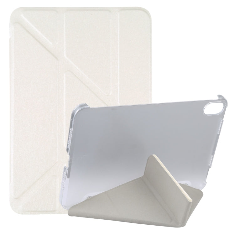 Silk Texture Horizontal Deformation Flip Tablet Leather Case with Holder, For iPad mini 2024 / mini 6