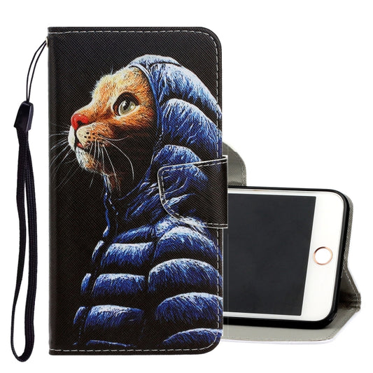 3D colored leather flip case for iPhone 6 Plus 6s Plus with card slots and wallet holder