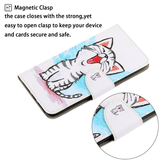 iPhone 7 case front view 3D colored illustration with secure card slots