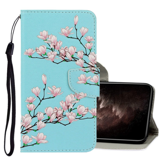 3D colored drawing leather flip case iPhone 11 Pro Max with card slots and wallet