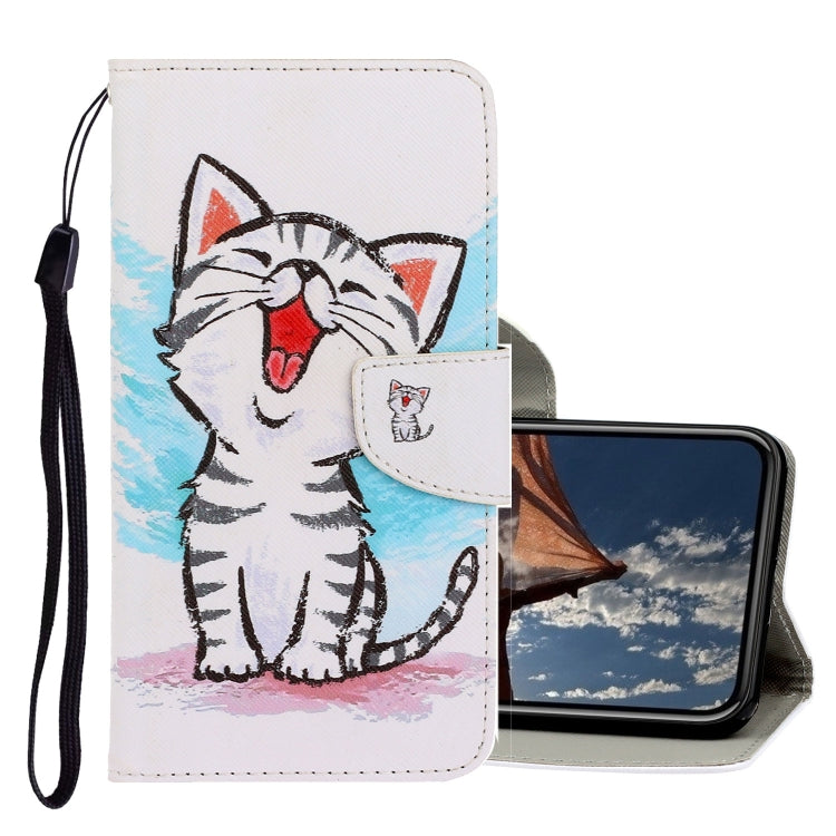 3D Colored Drawing Horizontal Flip PU Leather Case with Holder & Card Slots & Wallet, Series 1