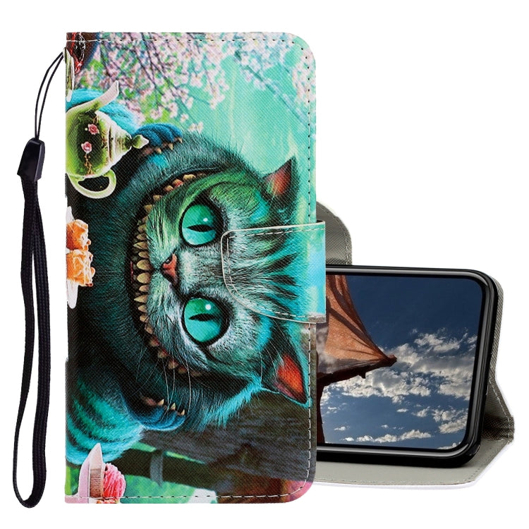 3D Colored Drawing Horizontal Flip PU Leather Case with Holder & Card Slots & Wallet, Series 1
