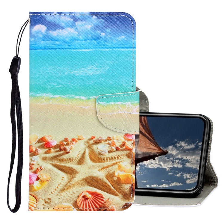 3D Colored Drawing Horizontal Flip PU Leather Case with Holder & Card Slots & Wallet, Series 1