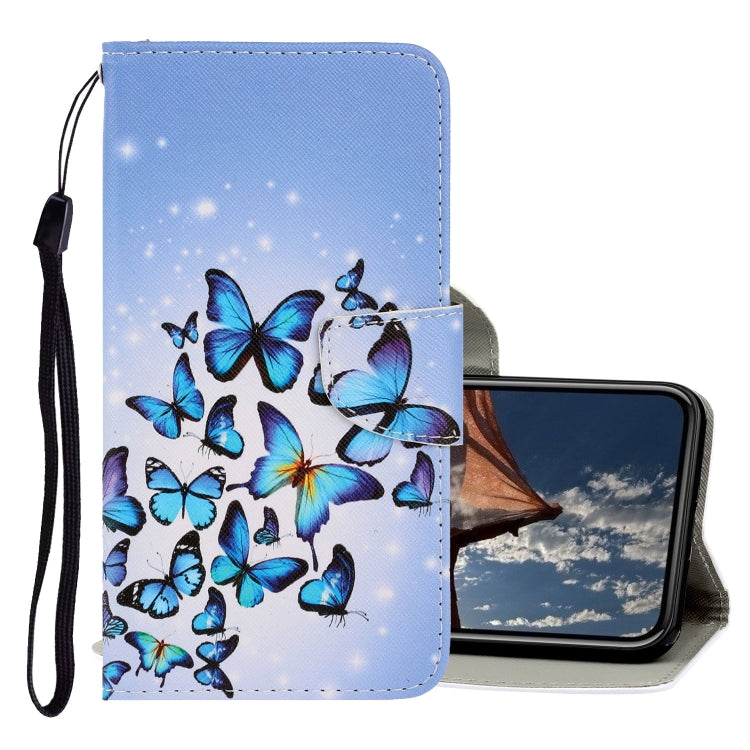3D Colored Drawing Horizontal Flip PU Leather Case with Holder & Card Slots & Wallet, Series 1