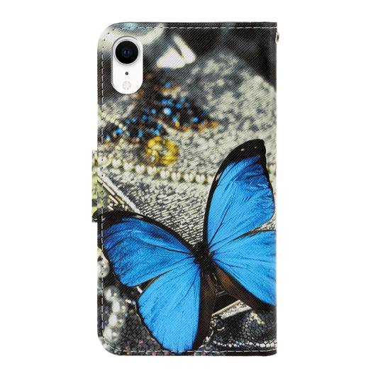 iPhone XR protective case showing card slot compartments and wallet storage