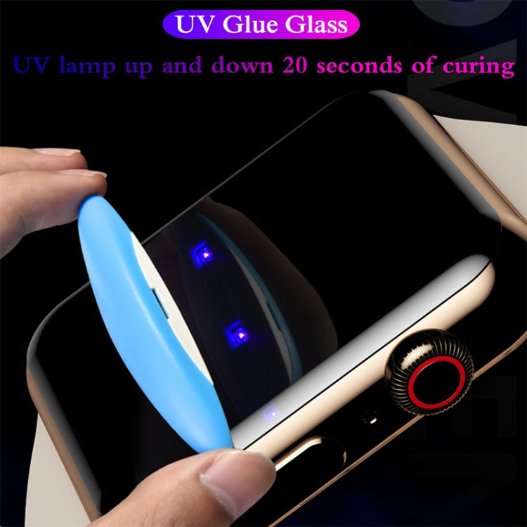 UV Liquid Curved Full Glue Full Screen Tempered Glass Film, For Apple Watch Series 8 / 7 41mm, For Apple Watch Series 8 / 7 45mm