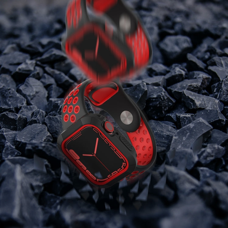 Shockproof PC Protective Case For Apple Watch Series, 7 41mm / 6&SE&5&4 40mm / 3&2&1 38mm, 7 45mm / 6&SE&5&4 44mm / 3&2&1 42mm