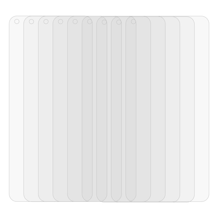 50 PCS 0.26mm 9H 2.5D Tempered Glass Film