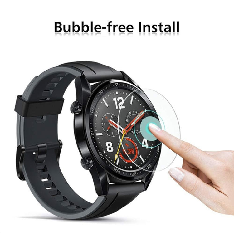 22mm Diametral Universal Tempered Glass Film for Samsung / LG / Sony / Huawei / Garmin, 22mm