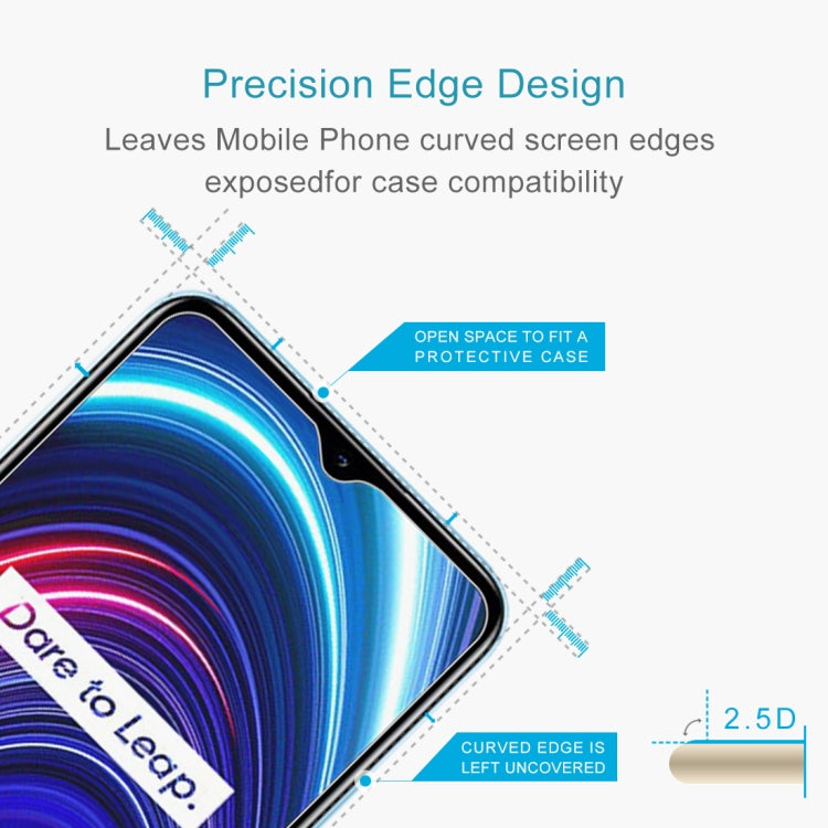 For Samsung Galaxy M32 4G 50 PCS 0.26mm 9H 2.5D Tempered Glass Film