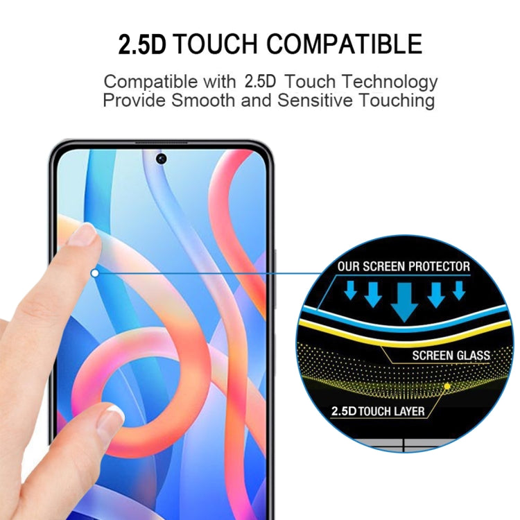 25 PCS Full Glue Full Screen Tempered Glass Film