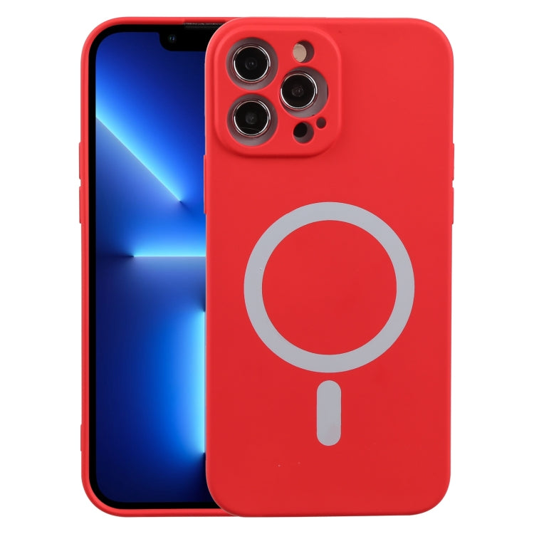 Liquid Silicone Shockproof Magsafe Case, For iPhone 13 Pro Max