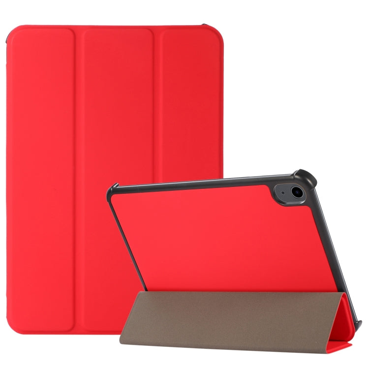 Skin Texture TPU Leather Tablet Case with 3-folding Holder, For iPad mini 6 / mini 2024