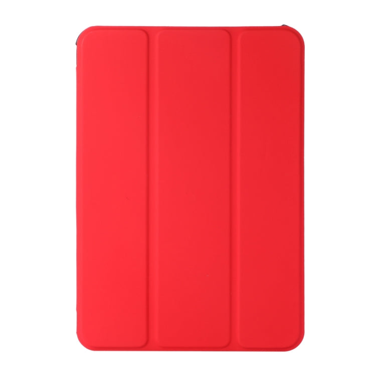 Skin Texture TPU Leather Tablet Case with 3-folding Holder, For iPad mini 6 / mini 2024