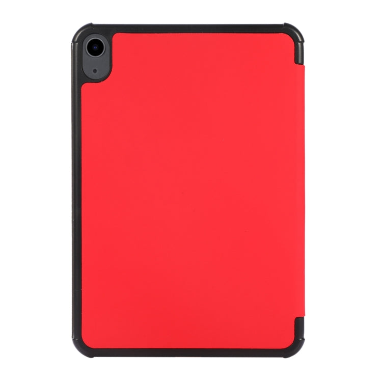 Skin Texture TPU Leather Tablet Case with 3-folding Holder, For iPad mini 6 / mini 2024