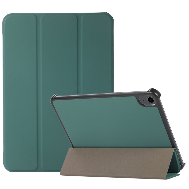 Skin Texture TPU Leather Tablet Case with 3-folding Holder, For iPad mini 6 / mini 2024